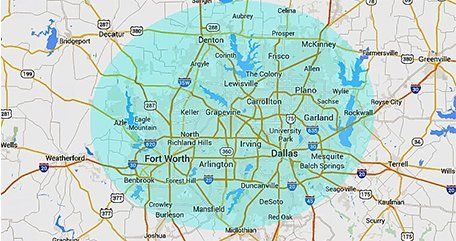 Service Area — Dallas, TX — Premier Pest & Termite