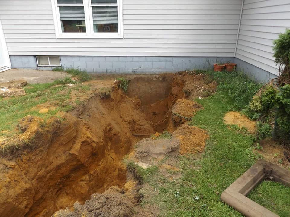 Dug Out Trench — Sparta, WI — Mid-Wisconsin Pump & Well Service LLC