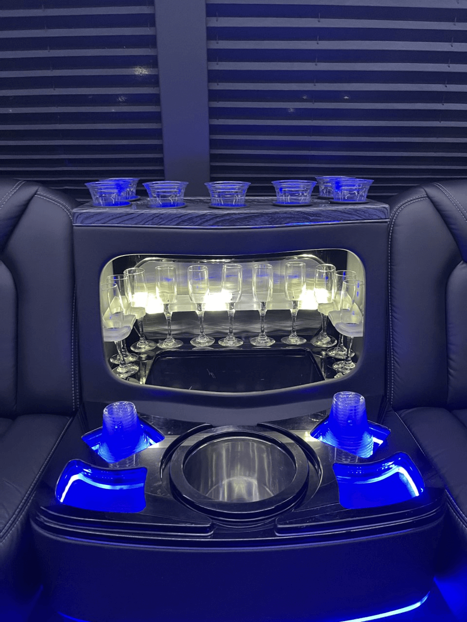 20 passenger limo bus rental service fresno