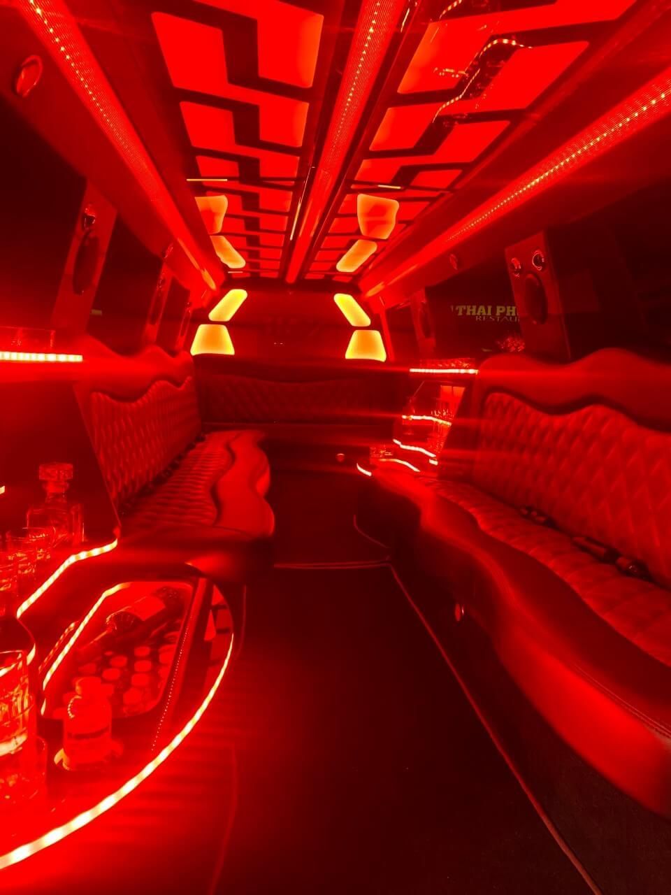 Cadillac Escalade limousine black