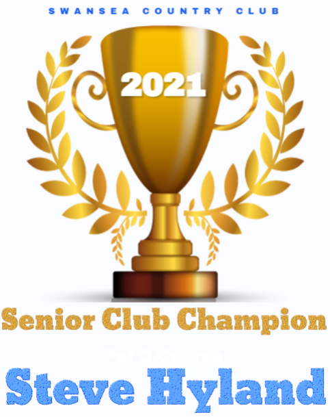 Steve hyland is the senior club champion for the swansea country club