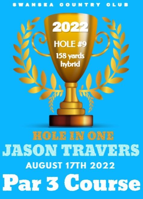 A poster for a golf course called par 3 course
