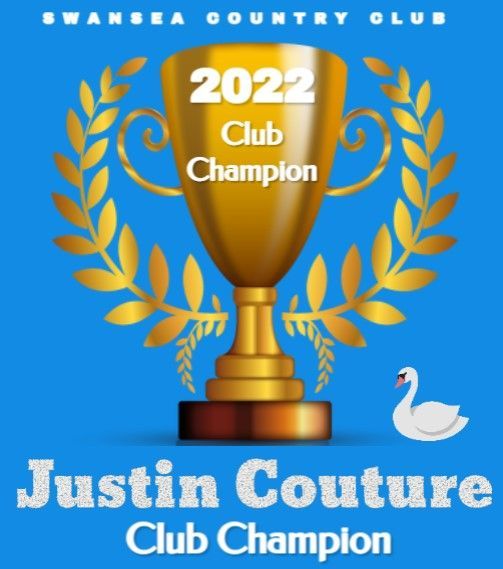A swansea country club advertisement for justin couture club champion