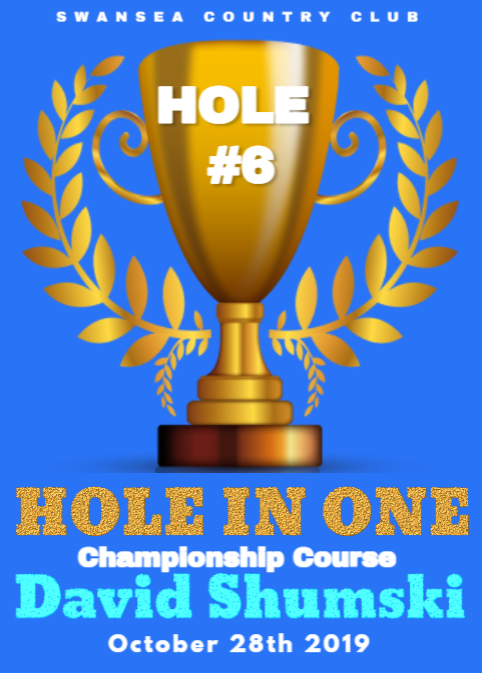Hole in one championship course david shumski october 28th 2019