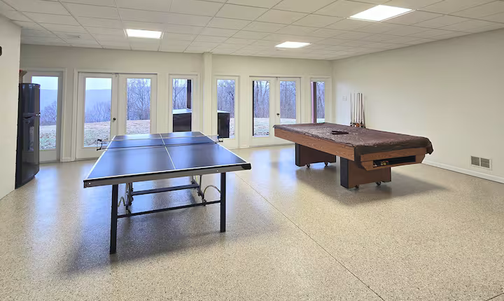 Pool table & Ping pong