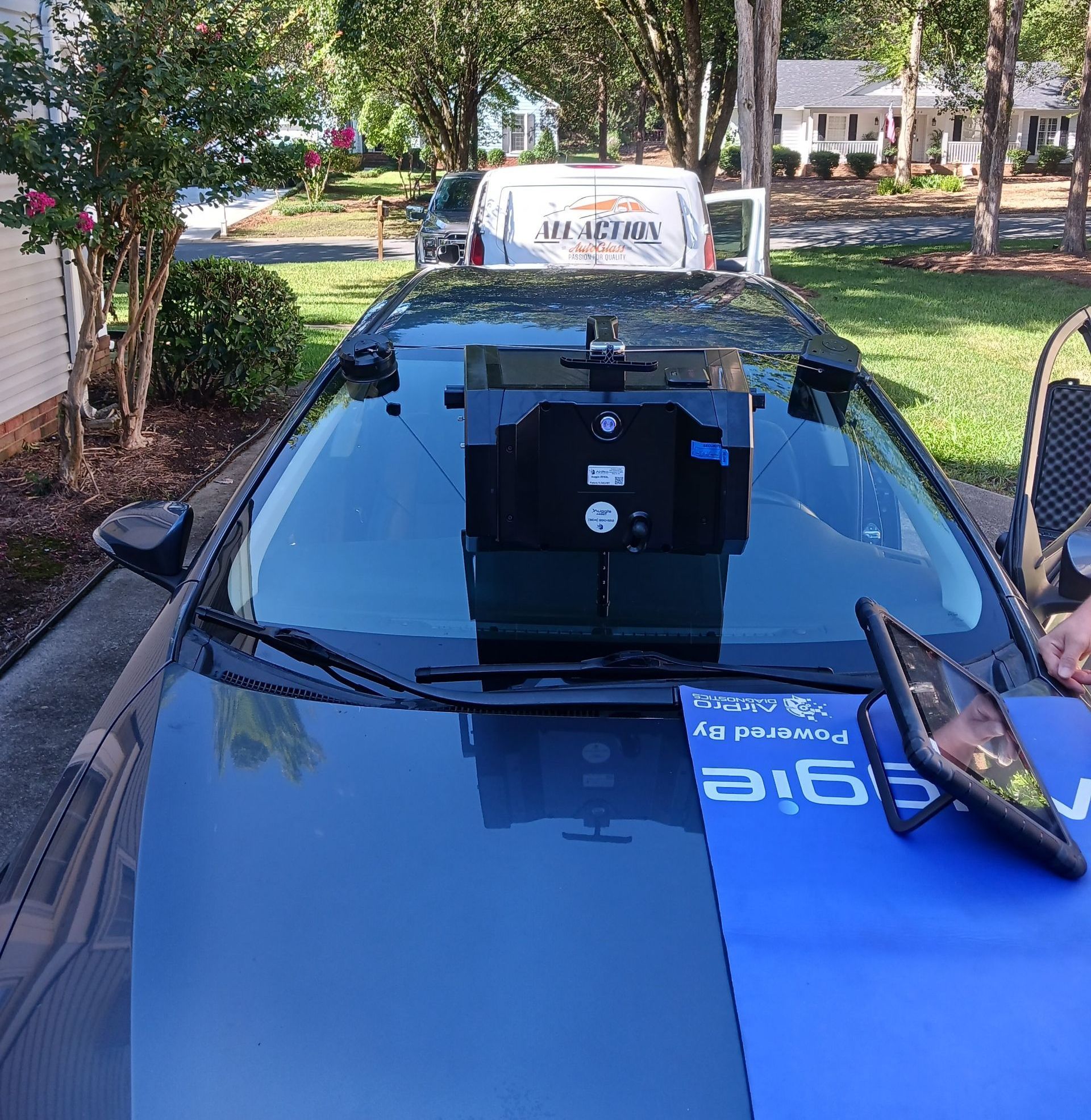 All Action Auto Glass Performing ADAS Calibration Near Charlotte, NC All Action Auto Glass Performing ADAS Calibration Near Charlotte, NC