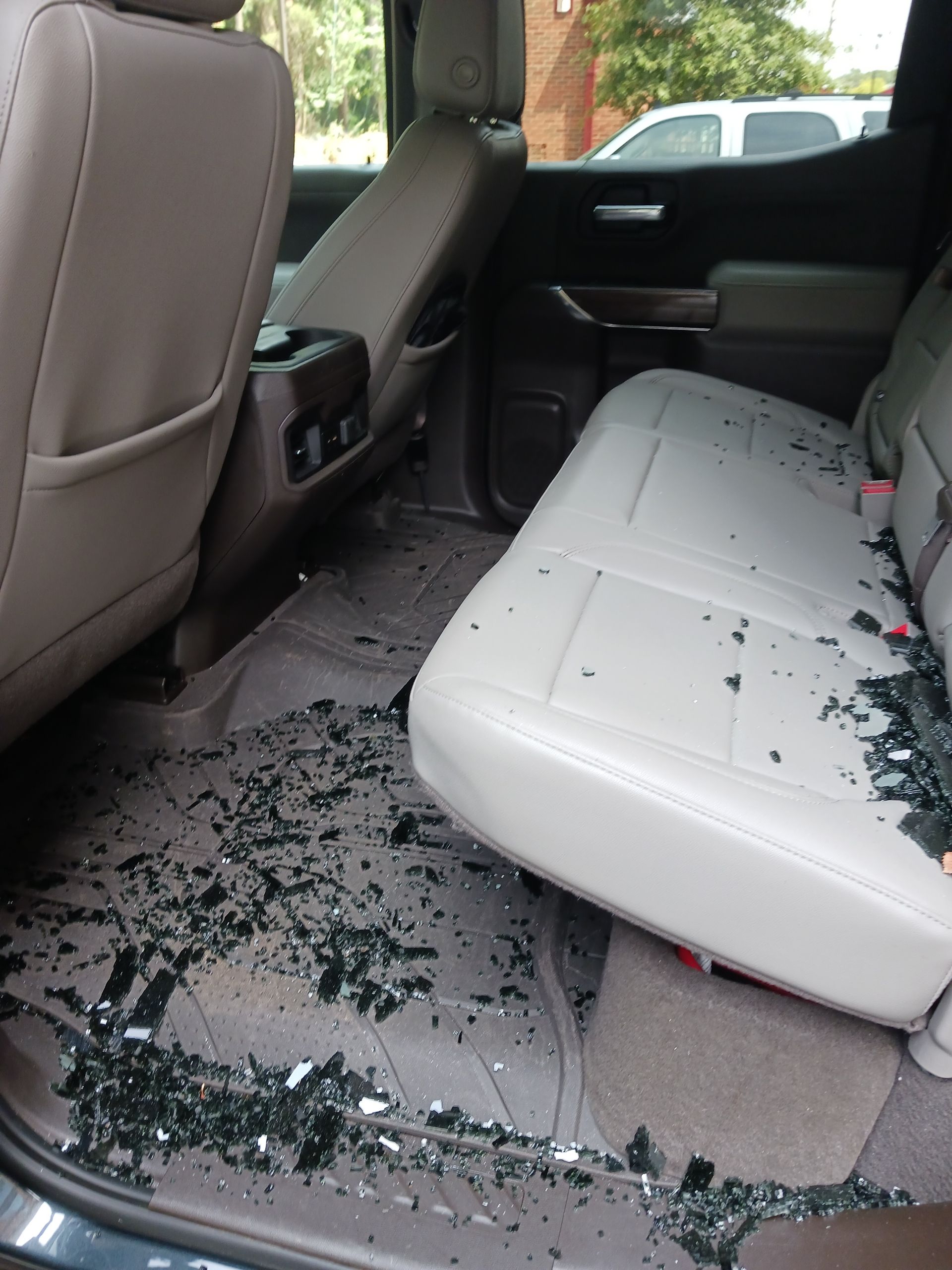 Before Car Window Repair Near Charlotte, NC