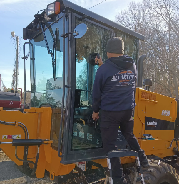 Custom cut glass for heavy equipment in Charlotte, NC Custom cut glass for heavy equipment in Charlotte, NC