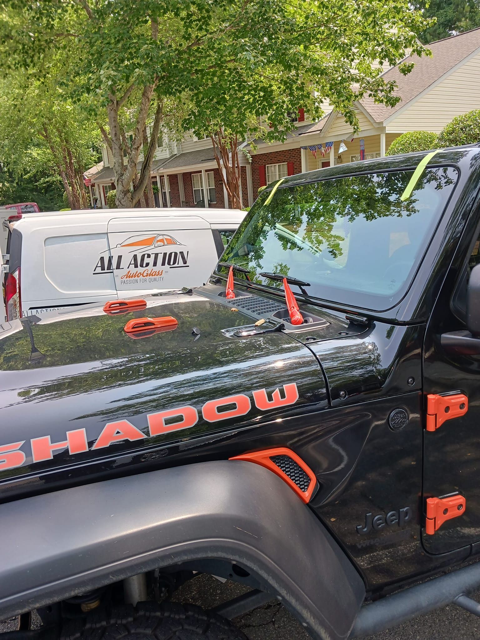 Jeep Wrangler Windshield Repair in Charlotte