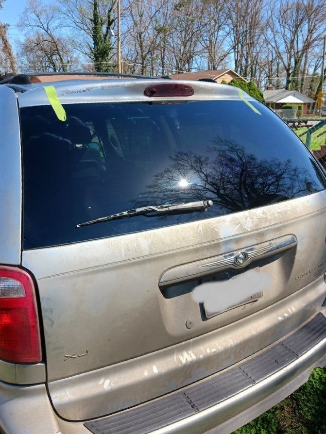 After back glass replacement in Gastonia, NC