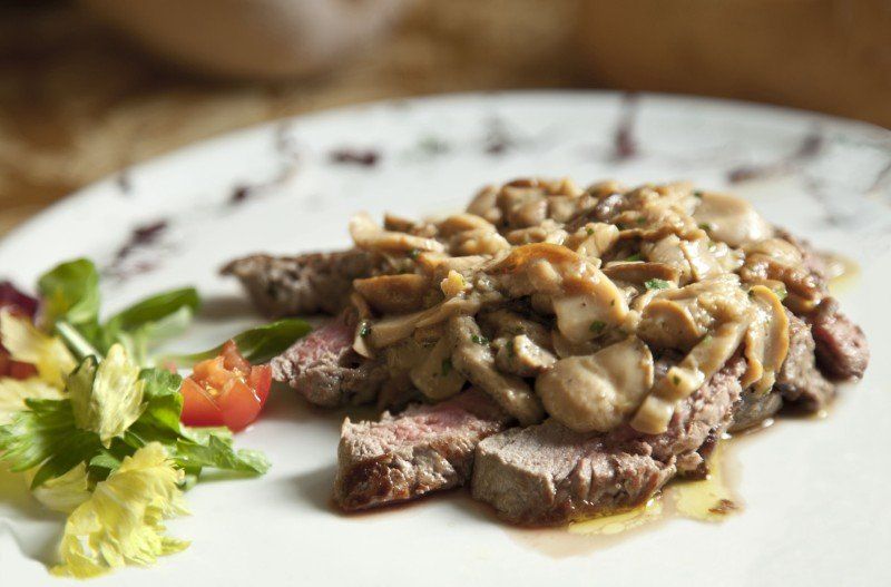 Scaloppine ai funghi