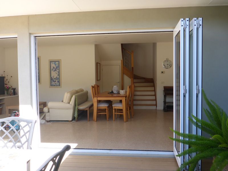 Open house with bifold doors — Bifold Doors in Tamworth, NSW