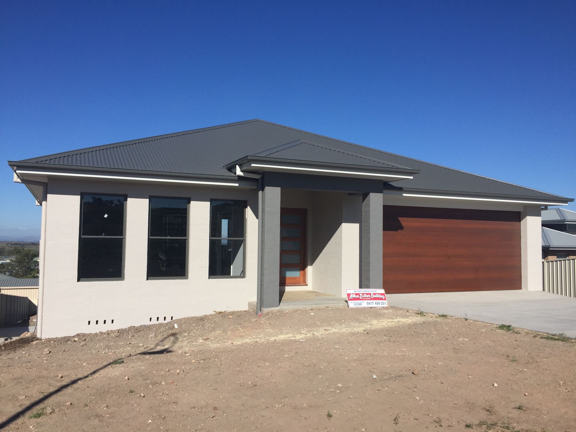 Timber floors led the way to the entrance — Windows & Doors in Gunnedah, NSW