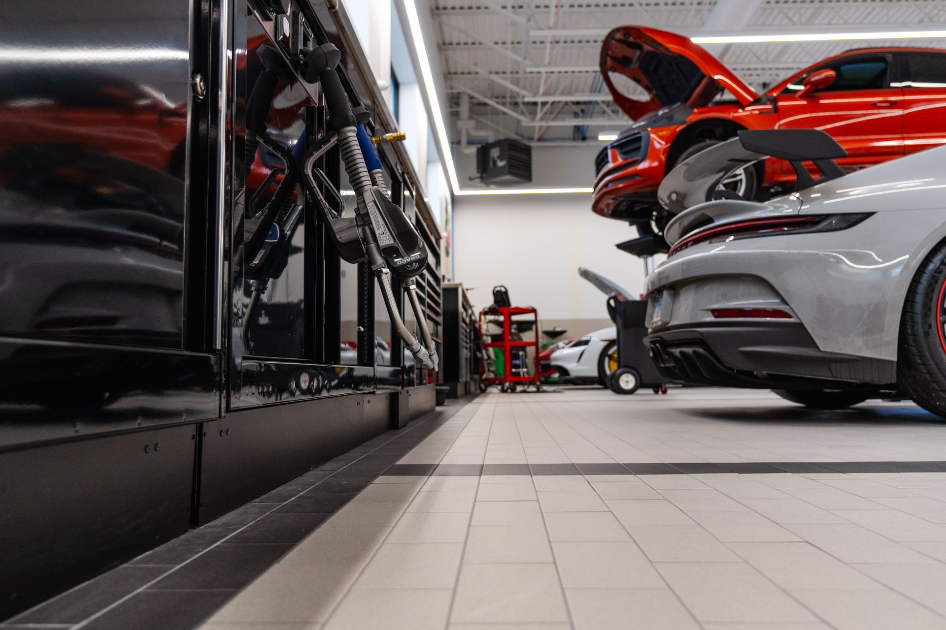 Two red bricks are stacked on top of each other on a white background