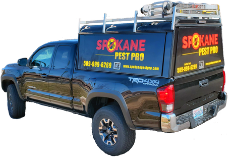 Pest control sign Spokane Pest Pro