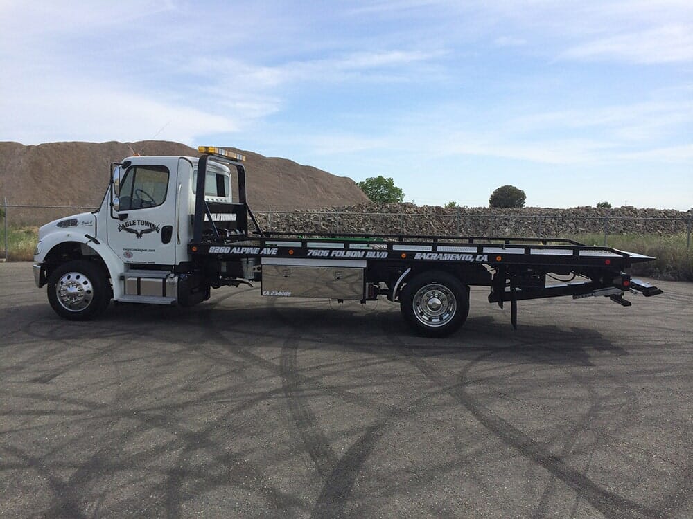 Eagle Towing Tow Truck in an Open Field — Lockouts in Sacramento, CA