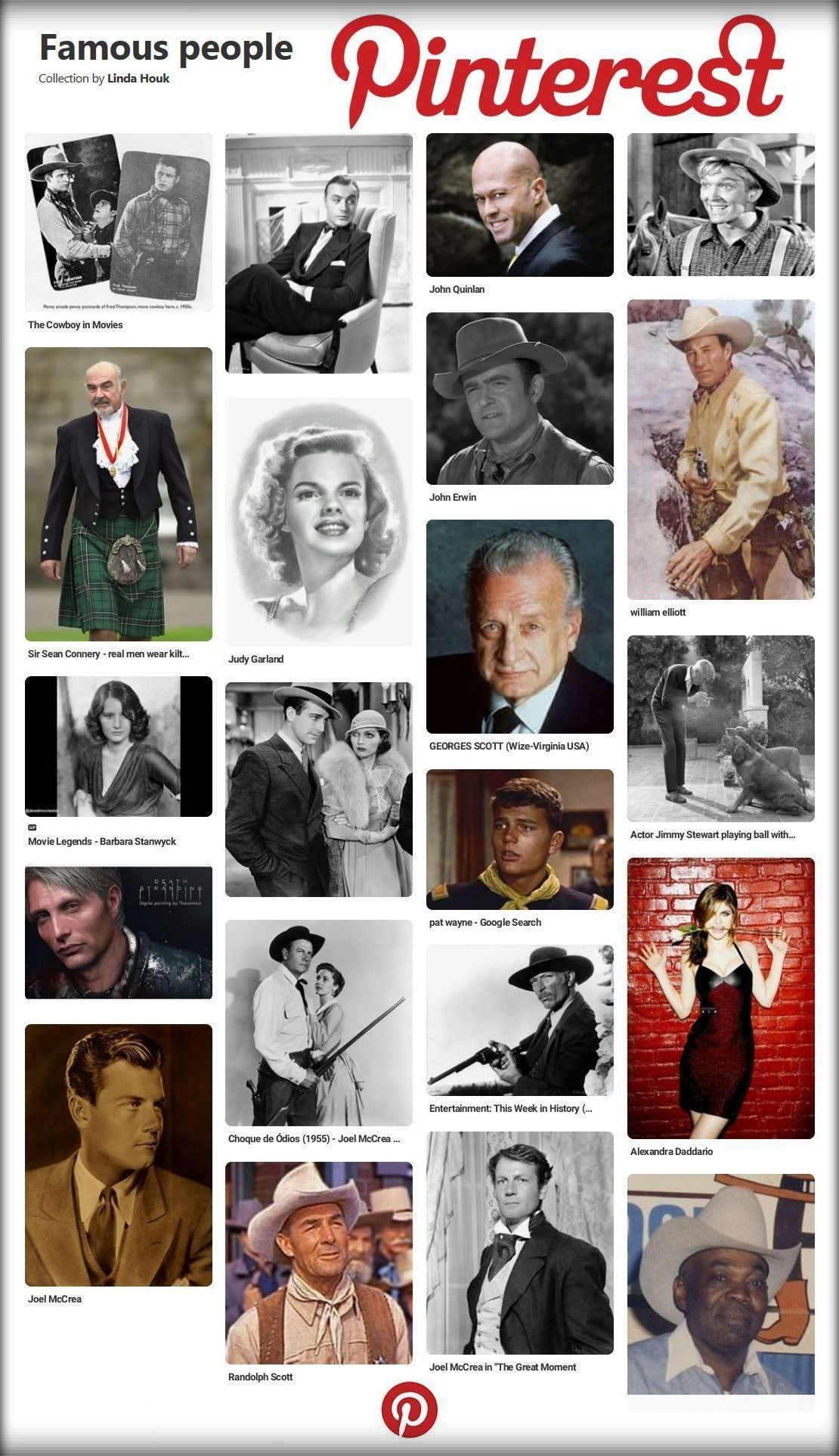 Actor & Model John Quinlan Famous Celebrity Pinterest People