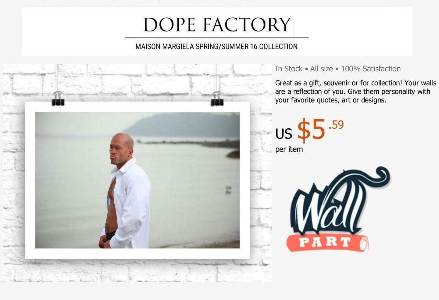 John J. Quinlan Dope Factory Poster