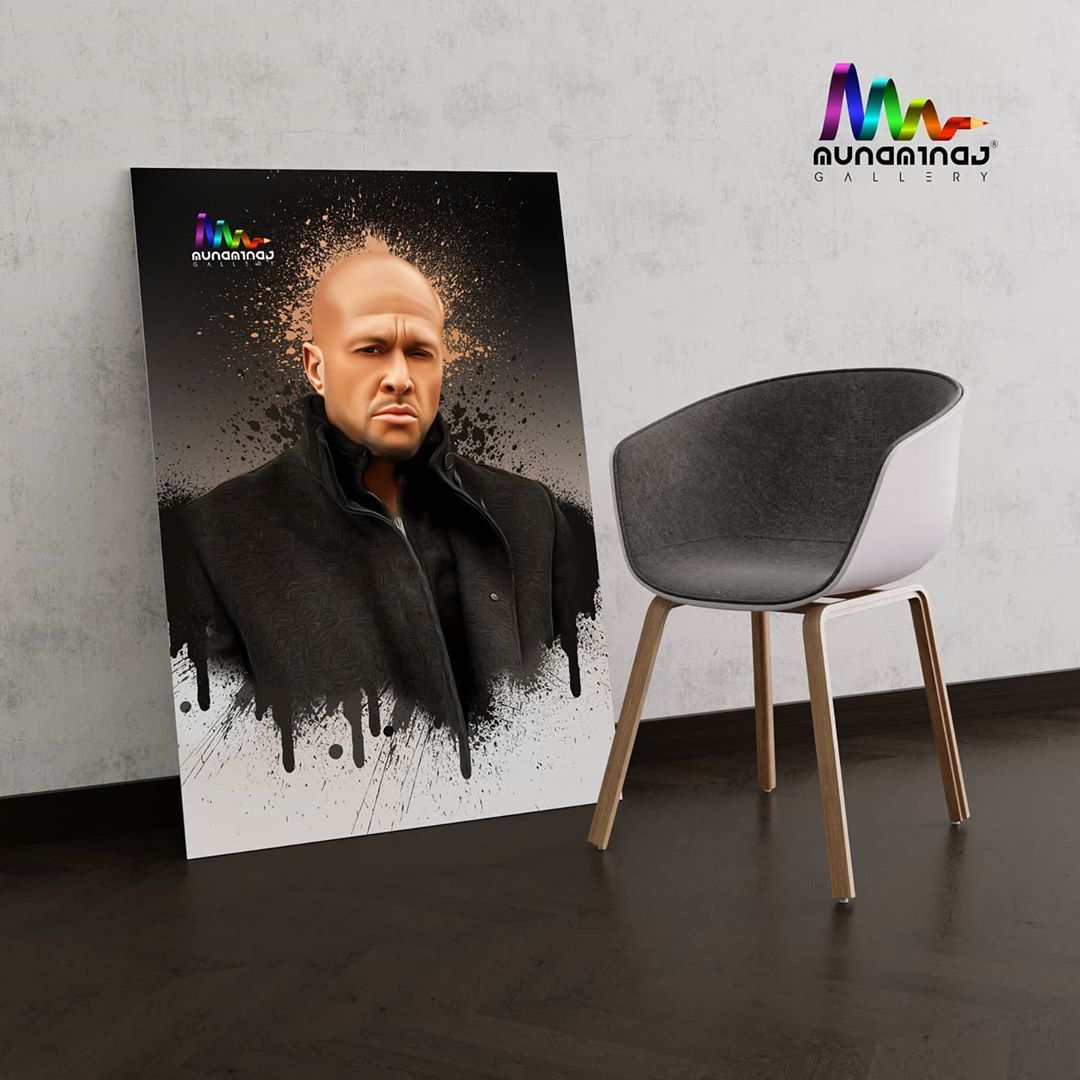 Actor John J. Quinlan 3D Art Painting Image by Muna Minaj #JohnQuinlan #JohnJQuinlan
