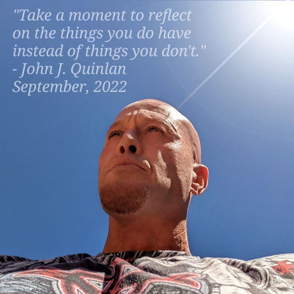 Actor John J. Quinlan Keep Blessed September 2022