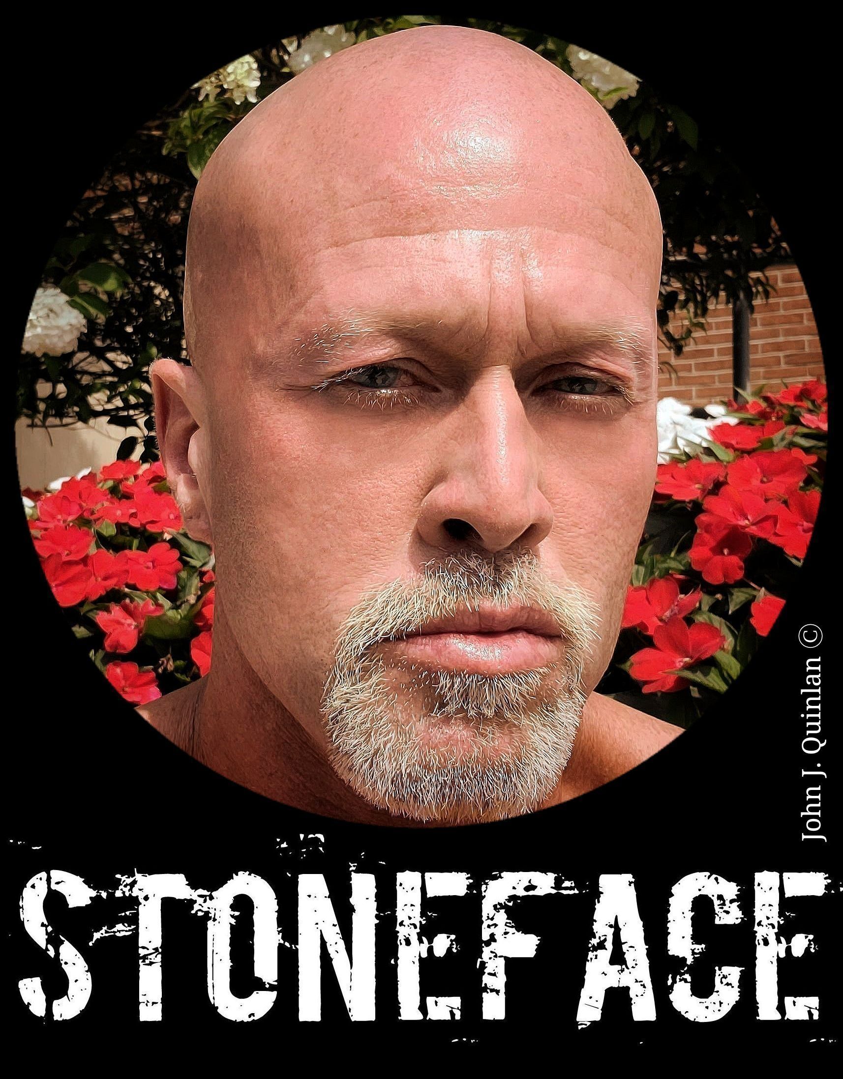 Model & Actor John J. Quinlan White Blonde Stoneface Poster