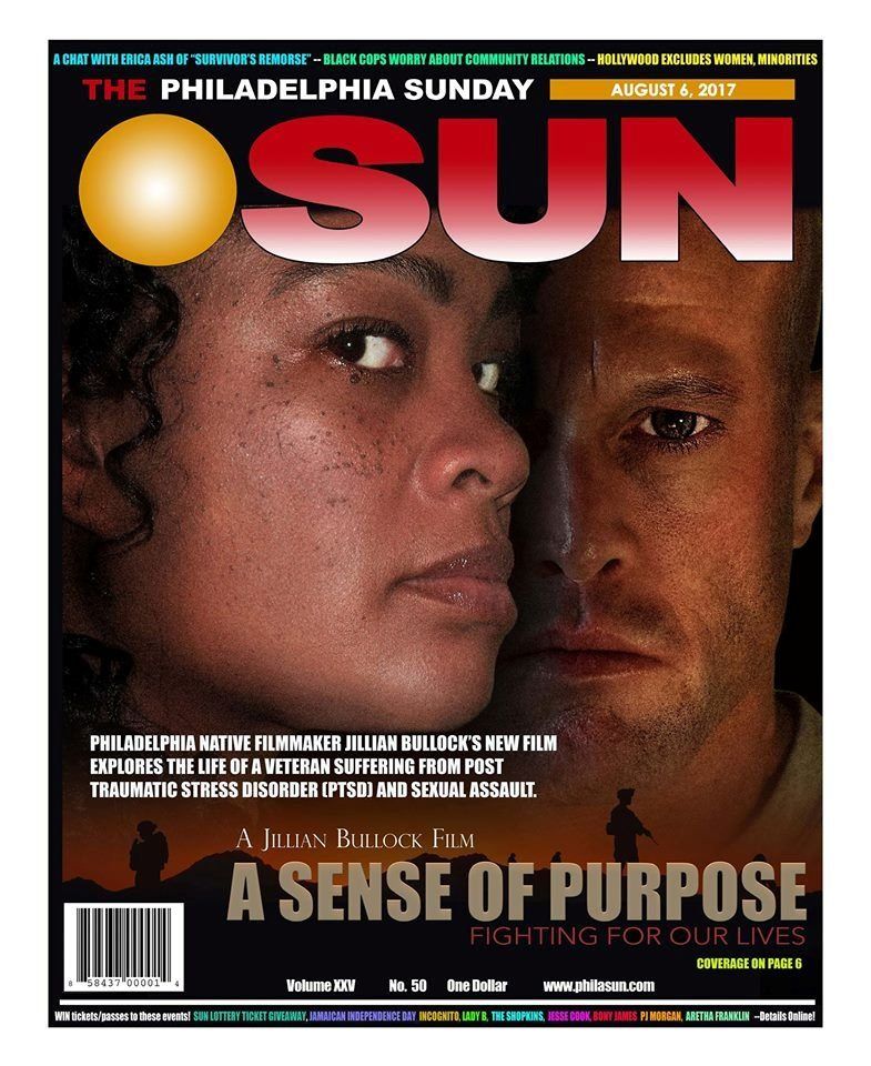 Philadelphia Sunday Sun Actor John Quinlan & Tamara Woods Cover #JohnQuinlan #JohnJQuinlan