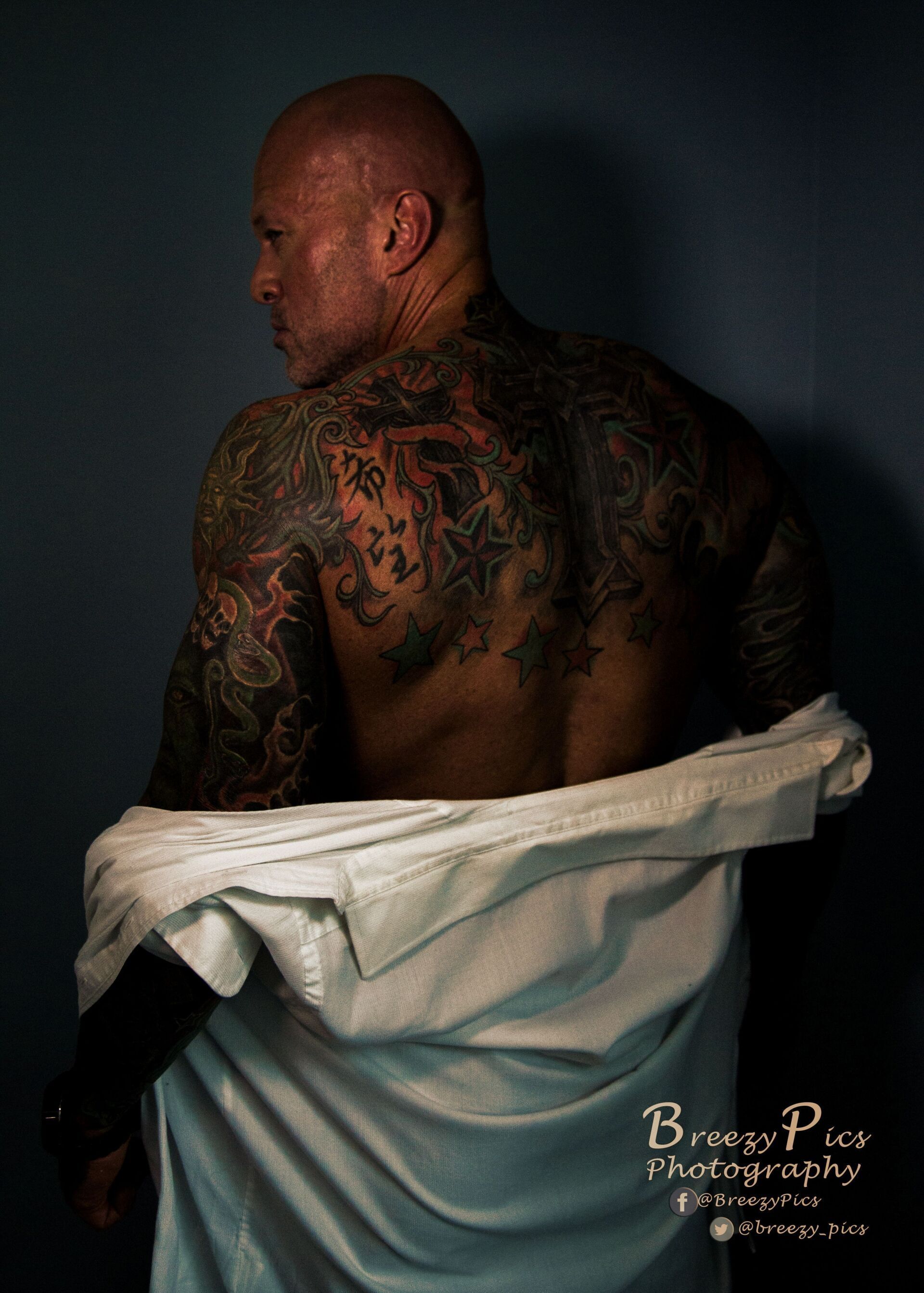 Tattooed Actor & Model John J. Quinlan 2021
