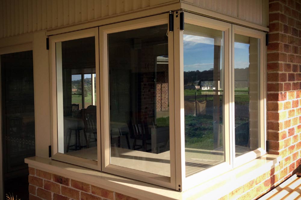 Glass Window With Aluminum Frame — Windows & Glass Services in Dubbo, NSW