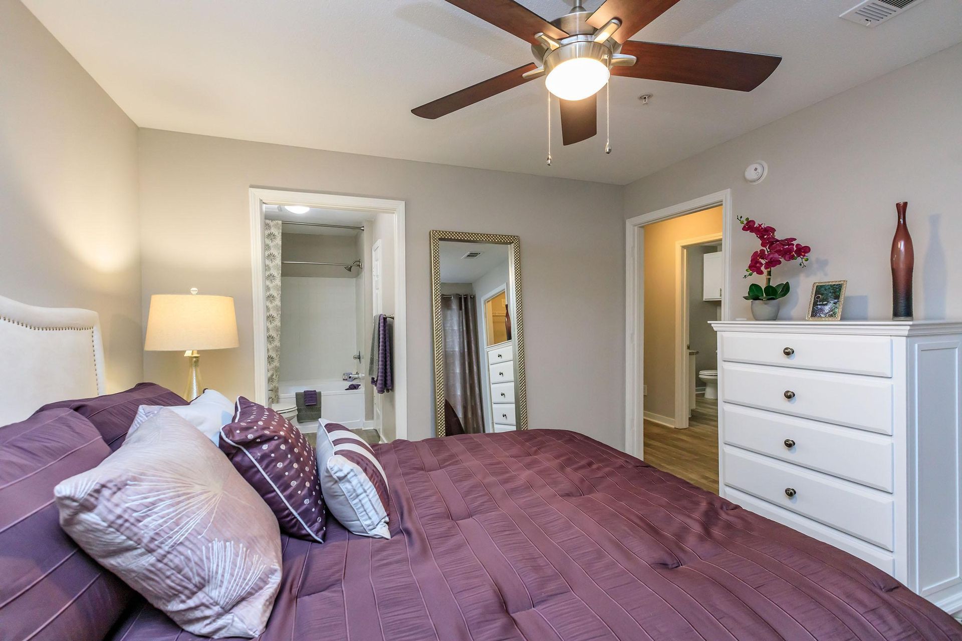 Spacious apartment floor plan at Pelican Pointe in Slidell, LA.