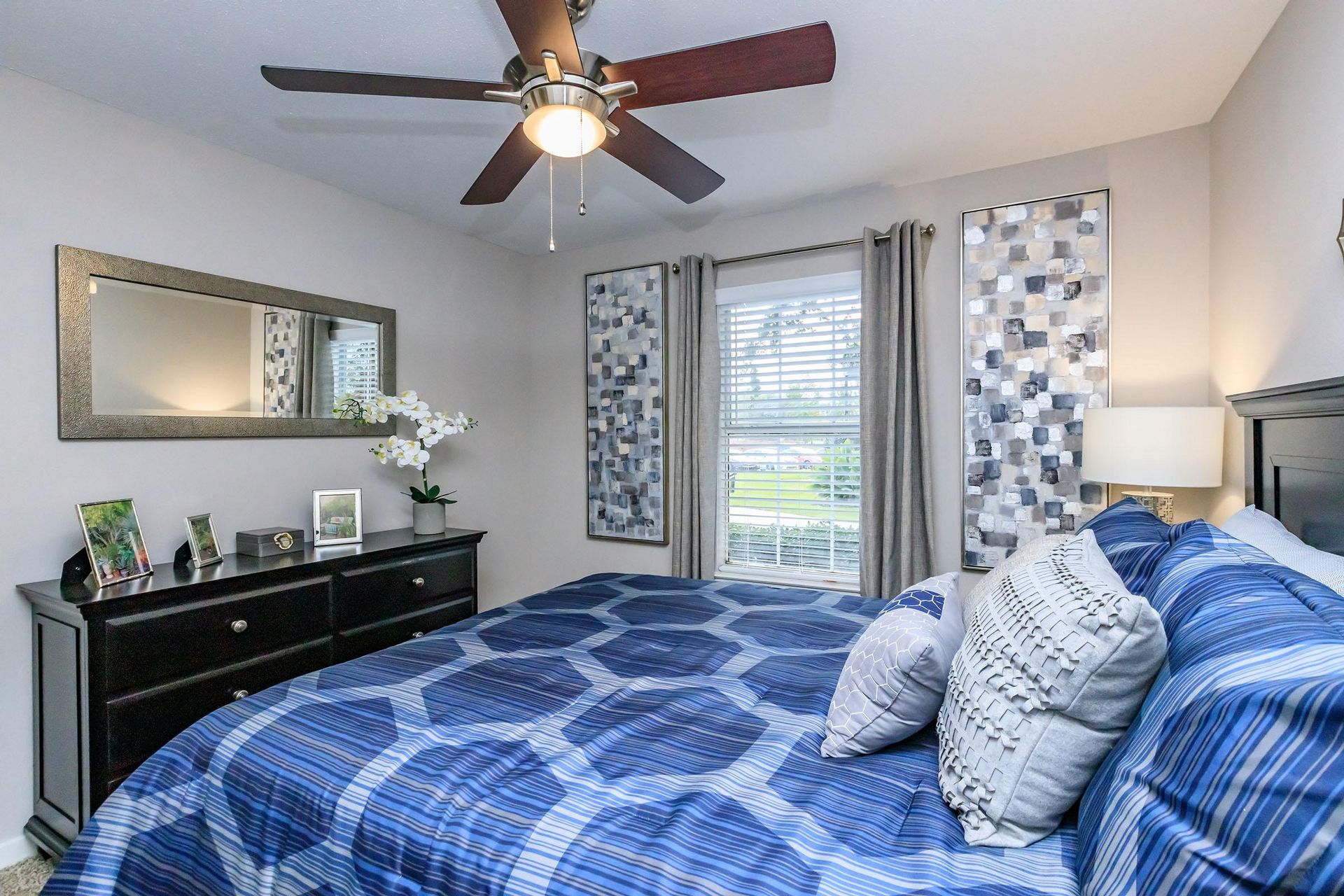 Spacious apartment floor plan at Pelican Pointe in Slidell, LA.