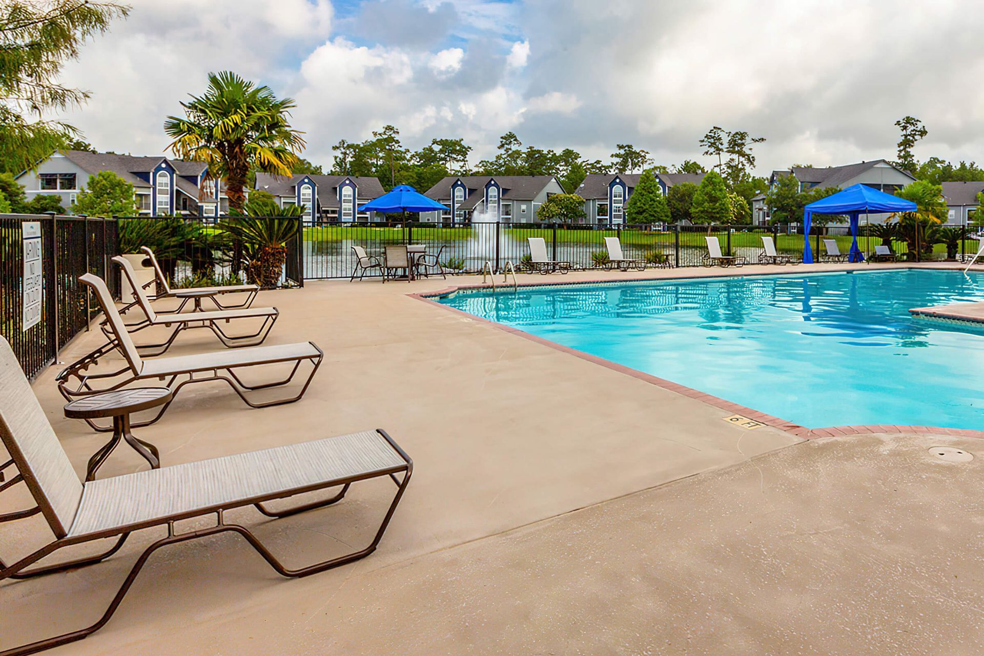 Swimming pool at Pelican Pointe in Slidell, LA.