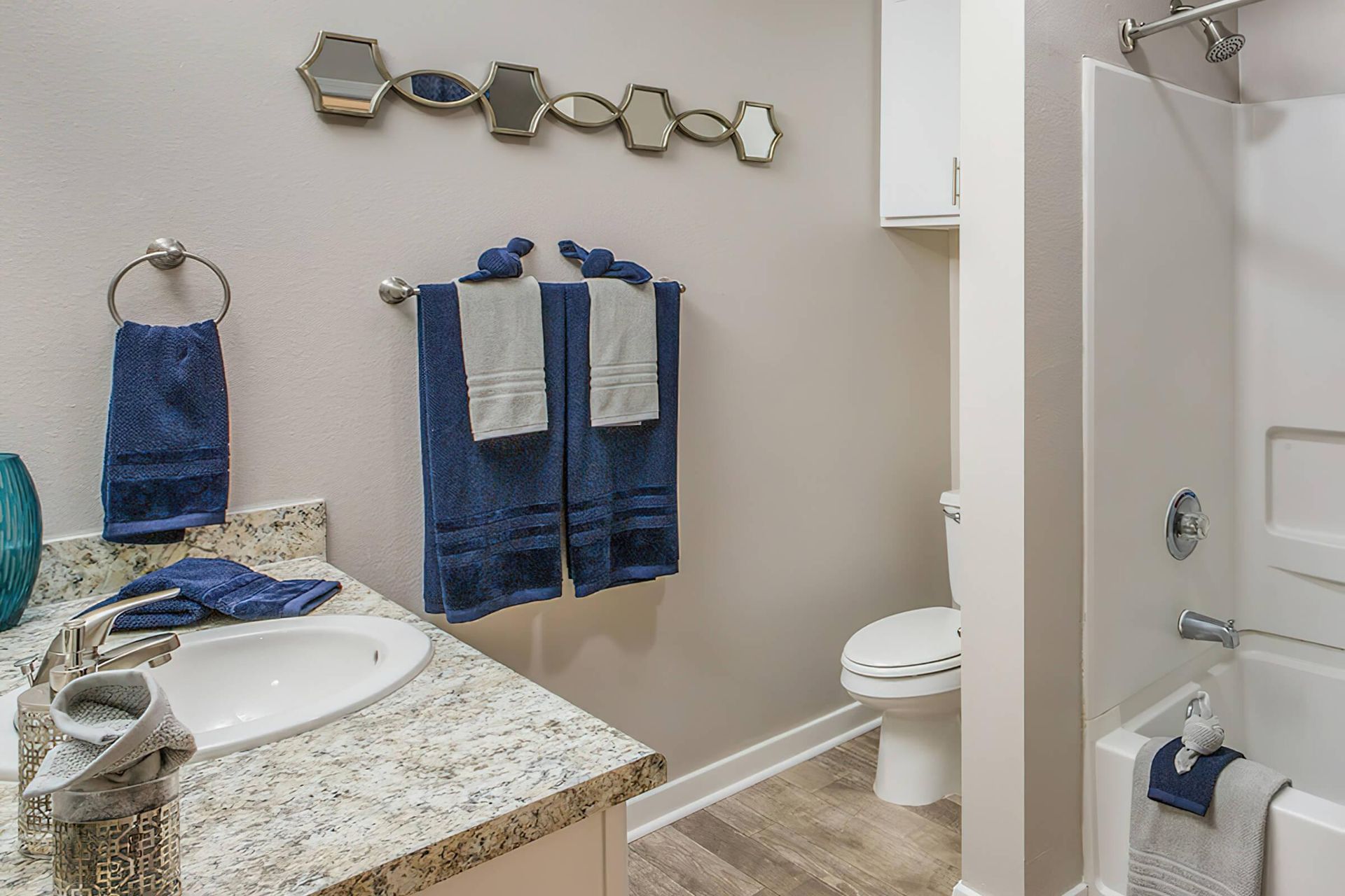 Spacious apartment floor plan at Pelican Pointe in Slidell, LA.