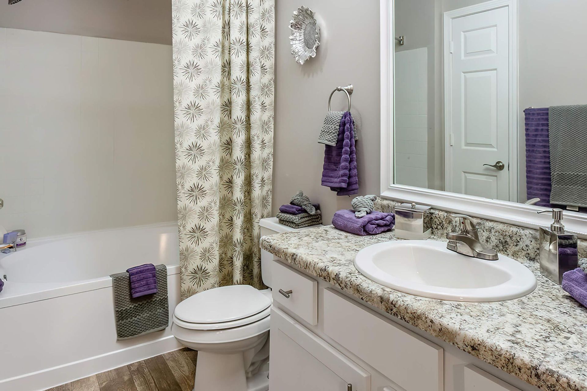 Spacious apartment floor plan at Pelican Pointe in Slidell, LA.