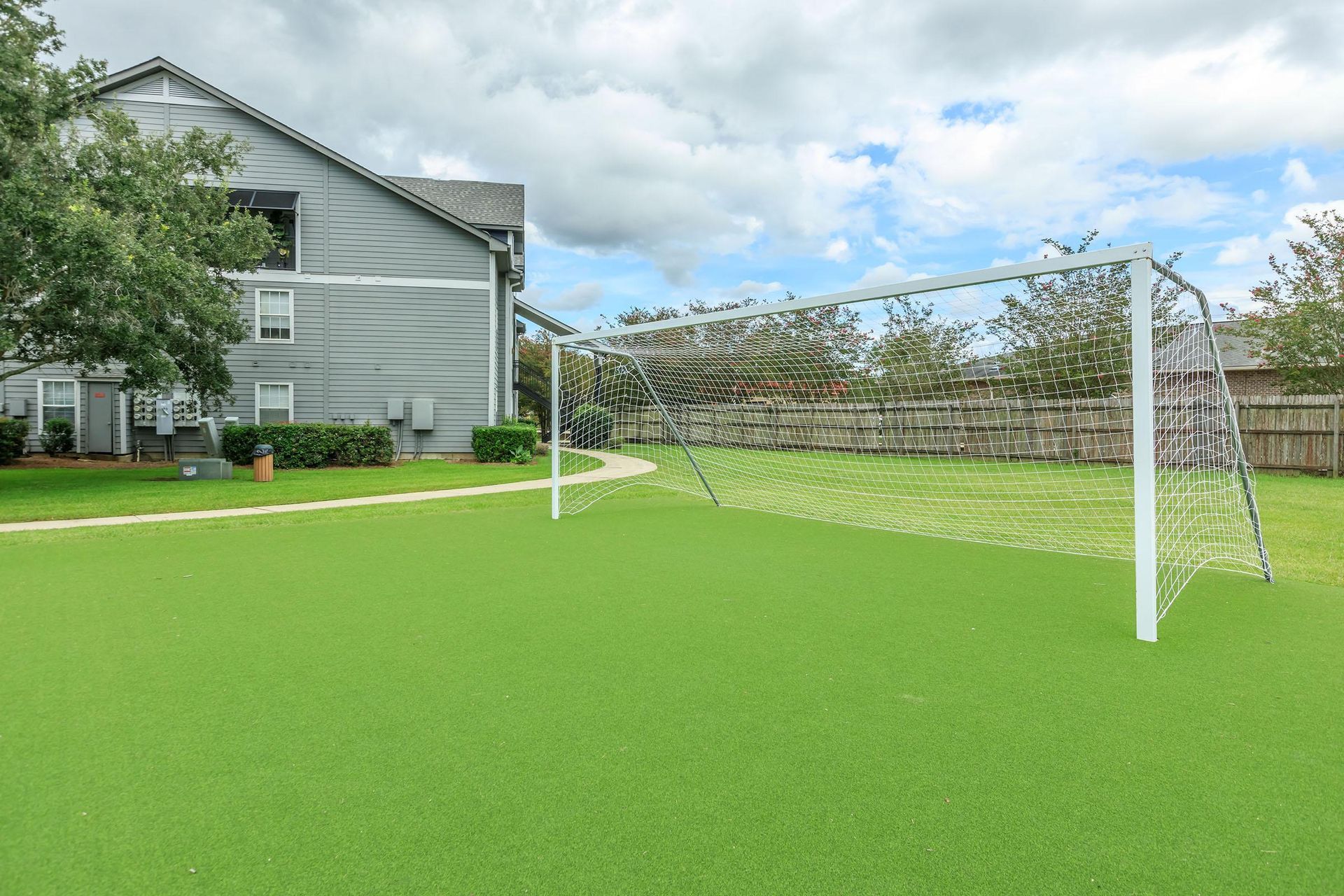 Soccer field at Pelican Pointe in Slidell, LA.
