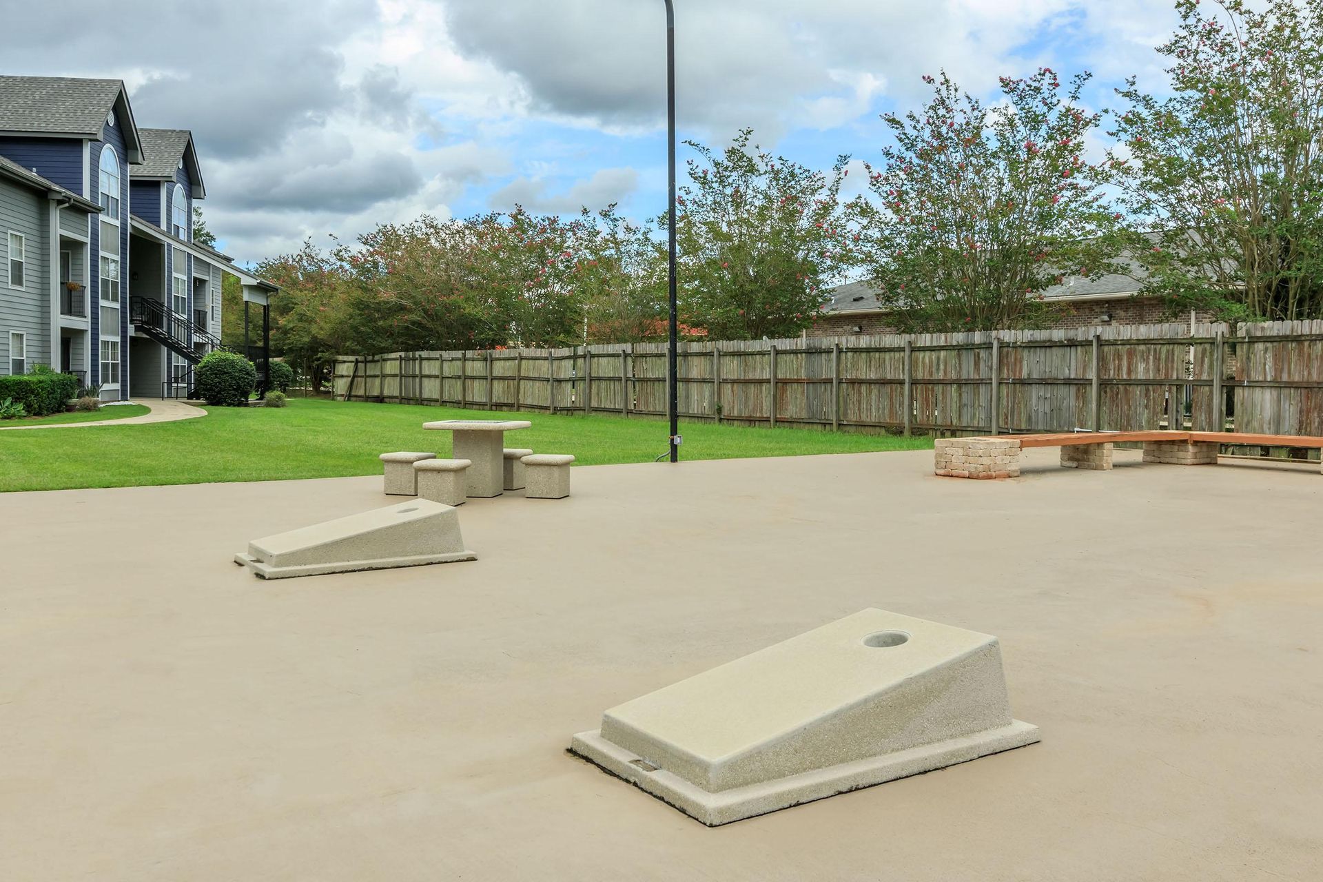 Cornhole at Pelican Pointe in Slidell, LA.