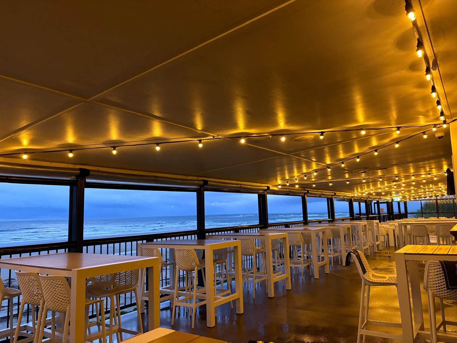 Black and White Modern Ceiling Lights With Linear Neon Lights — Intolec Electrical In Kingscliff, NSW