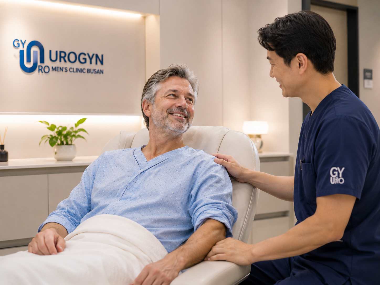 Diagnosis and testing at Urogyn Men's Clinic Busan