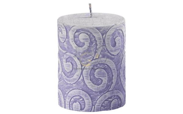 violet candle