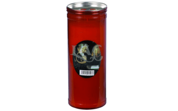 red st. pio candle