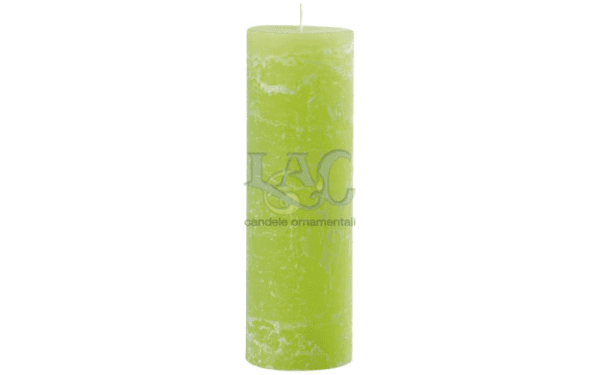 light green candle