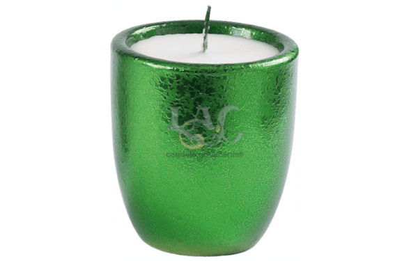 green pot candle