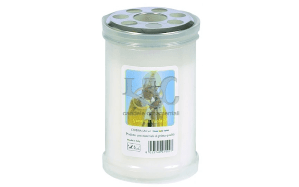 white pope candle