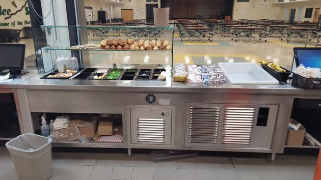 Food Display on a Cafeteria — Miami, FL — General Hotel & Restaurant Supply