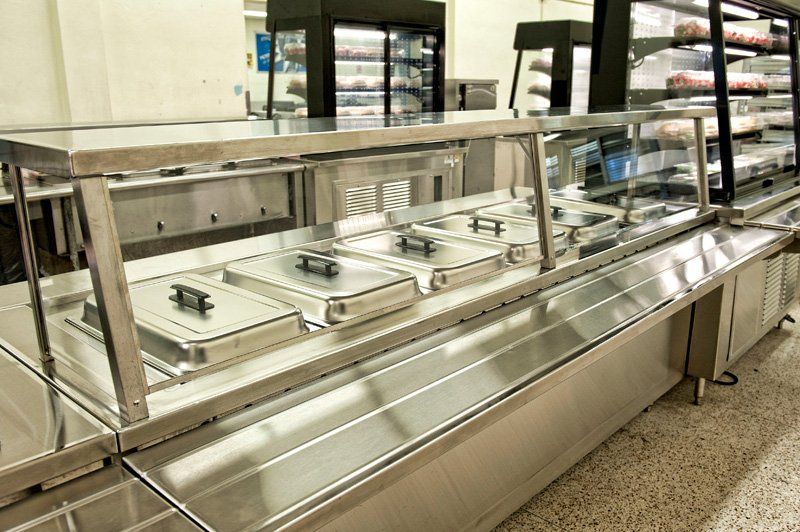 Stainless Food Display Case  — Miami, FL — General Hotel & Restaurant Supply