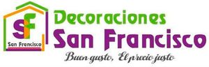 Decoraciones San Francisco, logotipo.
