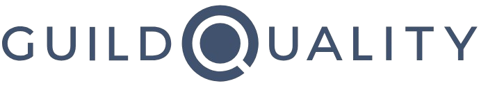 A logo for guild quality is shown on a white background.