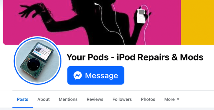 Your Pods Facebook page