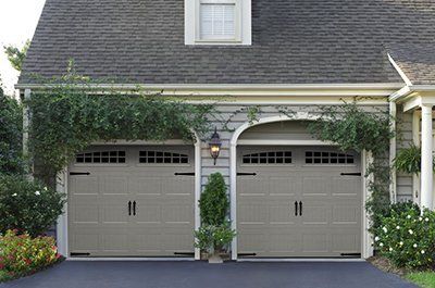 two garage door