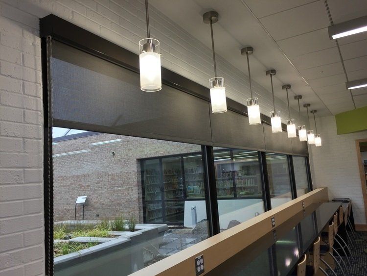 commercial blackout roller shades