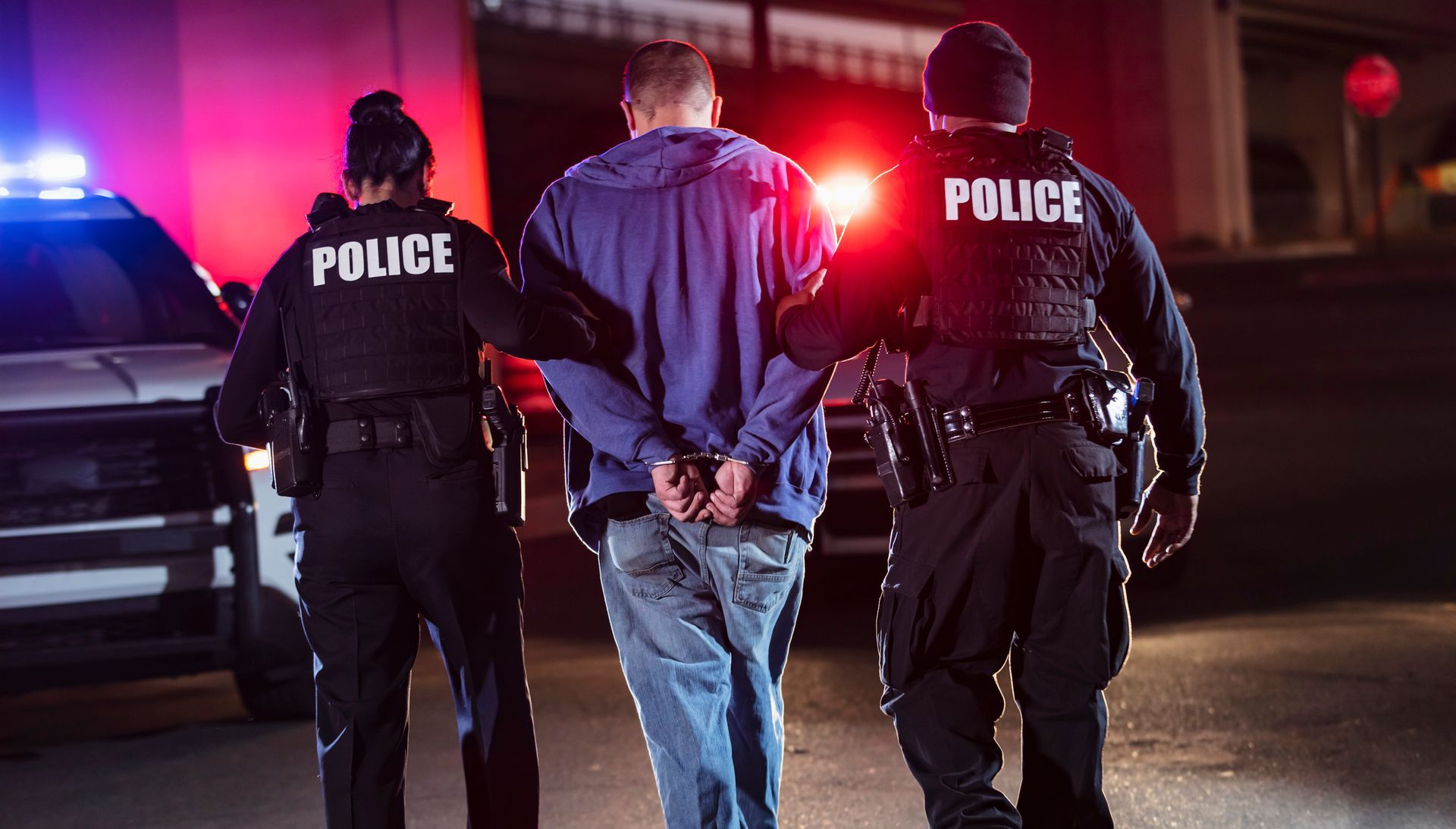 Police Arresting a Juvenile — Eau Claire, WI — Cohen Law Offices